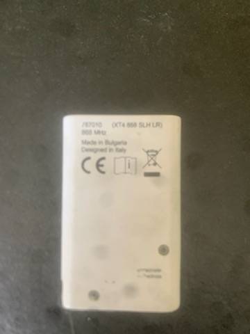 remplacement de télécommande de portail électrique