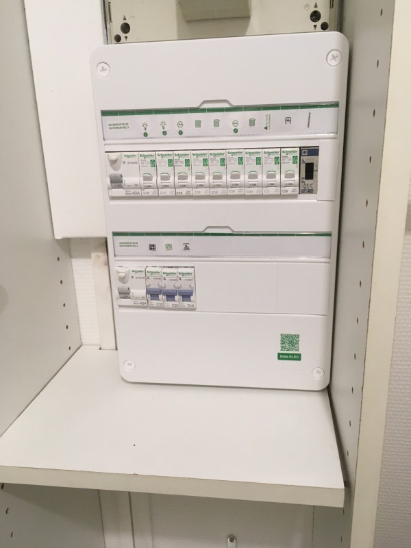 Remise en conformité du tableau électrique d’un t2 de 60 m² à Mérignac proche Pessac