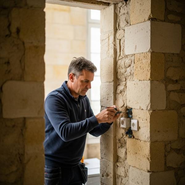 Rénovation électrique à Bordeaux : artisan électricien pour appartements et maisons anciennes (33)