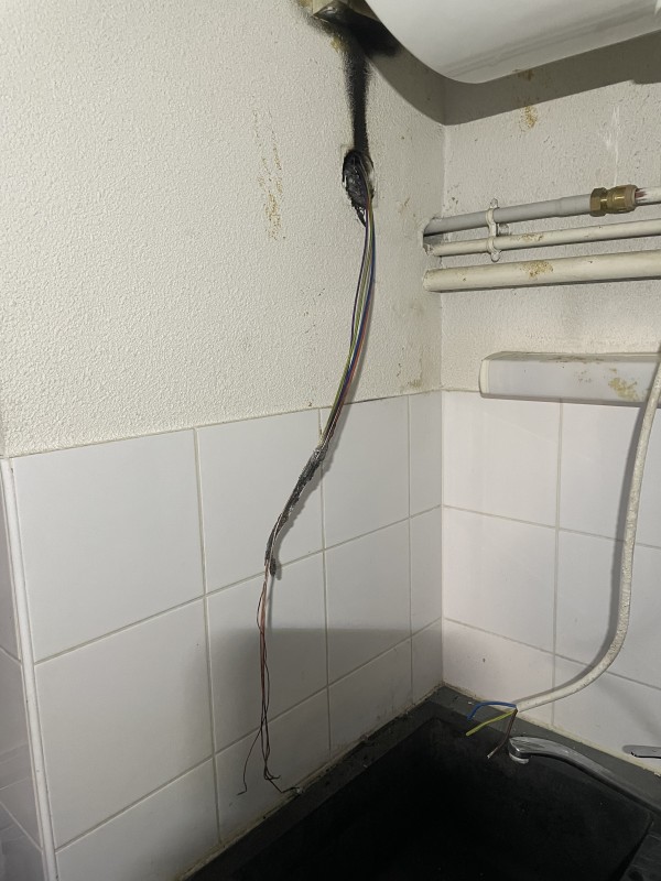 alimentation chauffe eau 